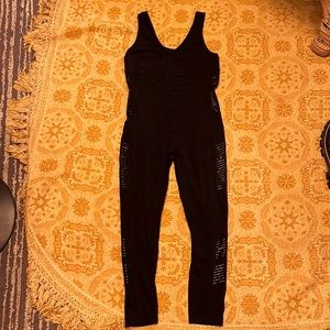 Fabletics Black Athletic Bodysuit